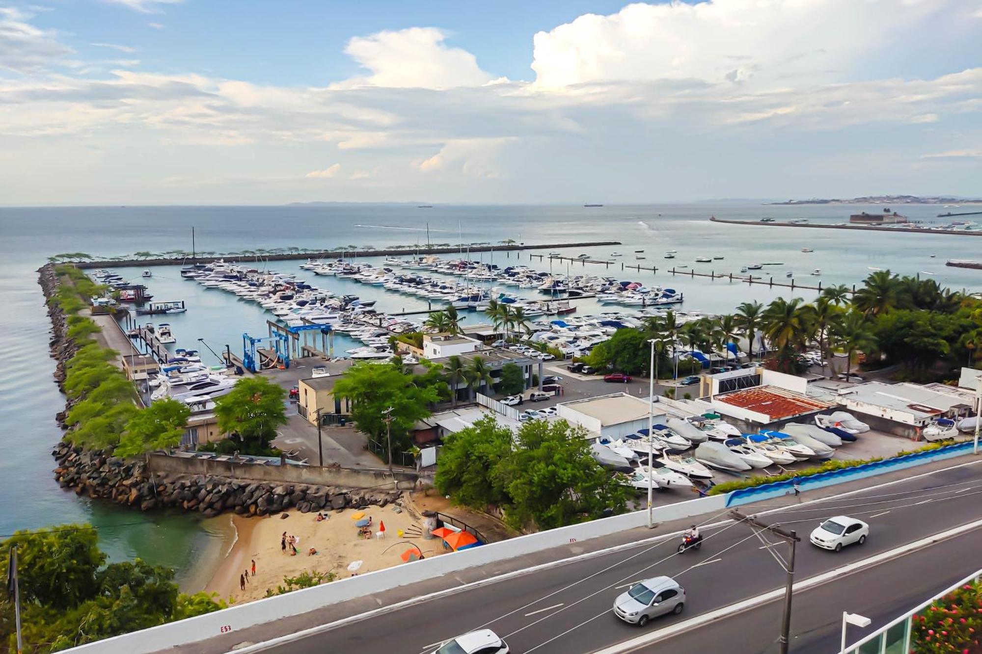דירות סלבאדור Cloc Marina Vista Mar P/ A Baia De Todos Os Santos מראה חיצוני תמונה